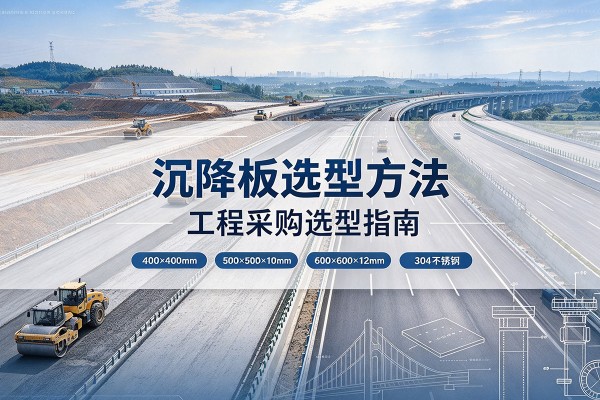 独山子沉降板选择方法