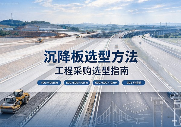 独山子沉降板选择方法